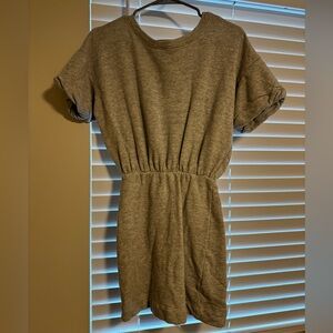 By Together Light Gray Sweatshirt Dress